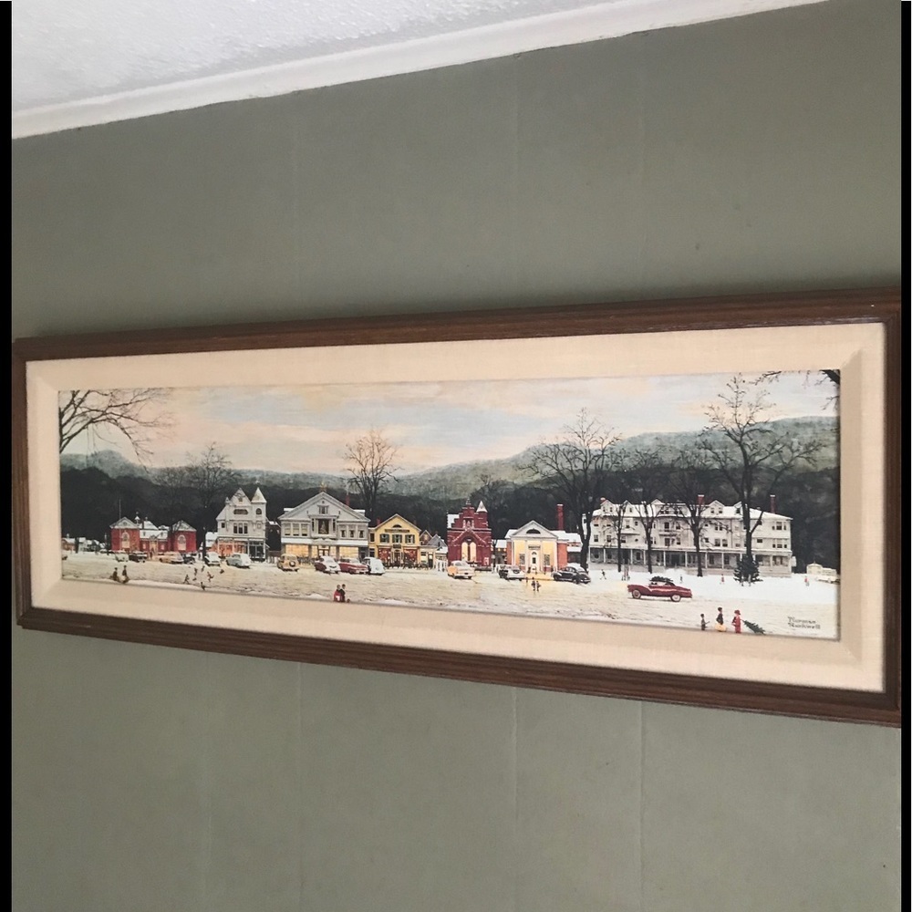 1992 Norman Rockwell Gallery Home For Christmas